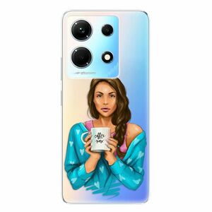 Odolné silikonové pouzdro iSaprio - Coffe Now - Brunette - Infinix Note 30 obraz