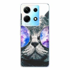 Odolné silikonové pouzdro iSaprio - Galaxy Cat - Infinix Note 30 obraz