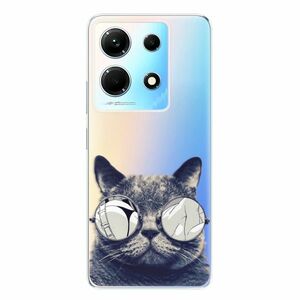 Odolné silikonové pouzdro iSaprio - Crazy Cat 01 - Infinix Note 30 obraz