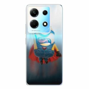 Odolné silikonové pouzdro iSaprio - Mimons Superman 02 - Infinix Note 30 obraz