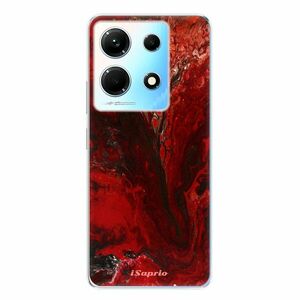 Odolné silikonové pouzdro iSaprio - RedMarble 17 - Infinix Note 30 obraz