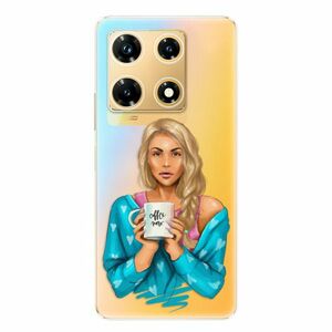 Odolné silikonové pouzdro iSaprio - Coffe Now - Blond - Infinix Note 30 PRO obraz