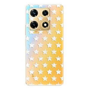 Odolné silikonové pouzdro iSaprio - Stars Pattern - white - Infinix Note 30 PRO obraz