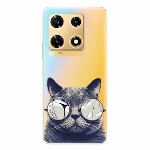 Odolné silikonové pouzdro iSaprio - Crazy Cat 01 - Infinix Note 30 PRO obraz