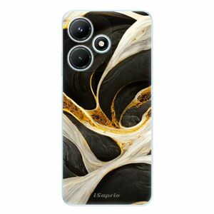 Odolné silikonové pouzdro iSaprio - Black and Gold - Infinix Hot 30i obraz