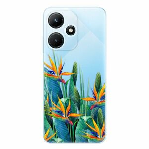 Odolné silikonové pouzdro iSaprio - Exotic Flowers - Infinix Hot 30i obraz