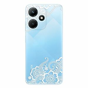 Odolné silikonové pouzdro iSaprio - White Lace 02 - Infinix Hot 30i obraz