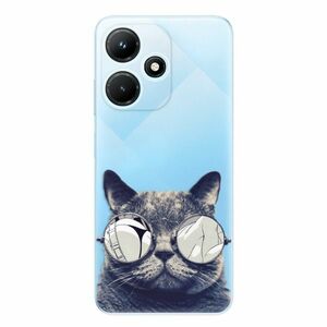 Odolné silikonové pouzdro iSaprio - Crazy Cat 01 - Infinix Hot 30i obraz