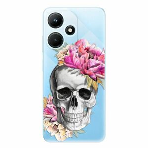 Odolné silikonové pouzdro iSaprio - Pretty Skull - Infinix Hot 30i obraz