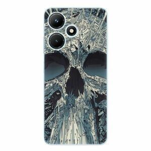 Odolné silikonové pouzdro iSaprio - Abstract Skull - Infinix Hot 30i obraz