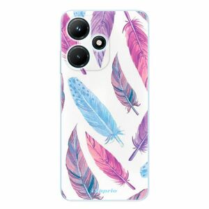 Odolné silikonové pouzdro iSaprio - Feather Pattern 10 - Infinix Hot 30i obraz