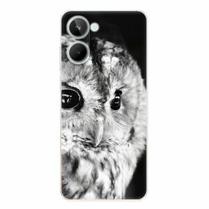 Odolné silikonové pouzdro iSaprio - BW Owl - Realme 10 obraz