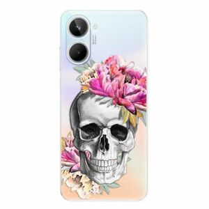 Odolné silikonové pouzdro iSaprio - Pretty Skull - Realme 10 obraz