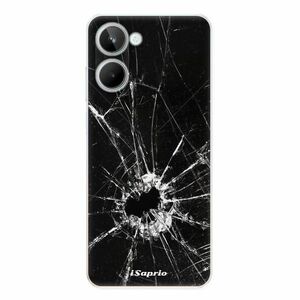 Odolné silikonové pouzdro iSaprio - Broken Glass 10 - Realme 10 obraz