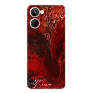 Odolné silikonové pouzdro iSaprio - RedMarble 17 - Realme 10 obraz