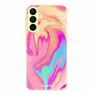 Odolné silikonové pouzdro iSaprio - Orange Liquid - Samsung Galaxy A15 / A15 5G obraz