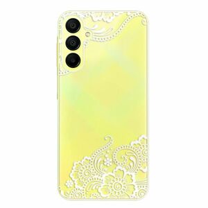 Odolné silikonové pouzdro iSaprio - White Lace 02 - Samsung Galaxy A15 / A15 5G obraz