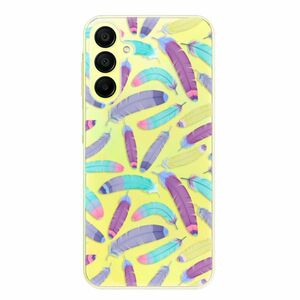 Odolné silikonové pouzdro iSaprio - Feather Pattern 01 - Samsung Galaxy A15 / A15 5G obraz