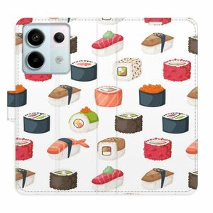 Flipové pouzdro iSaprio - Sushi Pattern 02 - Xiaomi Redmi Note 13 Pro 5G / Poco X6 5G obraz