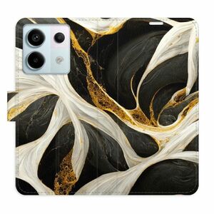 Flipové pouzdro iSaprio - BlackGold Marble - Xiaomi Redmi Note 13 Pro 5G / Poco X6 5G obraz