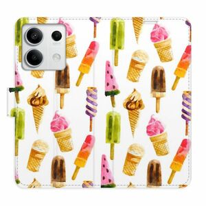 Flipové pouzdro iSaprio - Ice Cream Pattern - Xiaomi Redmi Note 13 5G obraz