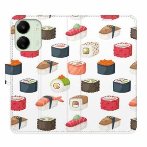 Flipové pouzdro iSaprio - Sushi Pattern 02 - Xiaomi Redmi 13C obraz