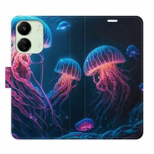 Flipové pouzdro iSaprio - Jellyfish - Xiaomi Redmi 13C obraz