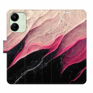 Flipové pouzdro iSaprio - BlackPink Marble - Xiaomi Redmi 13C obraz