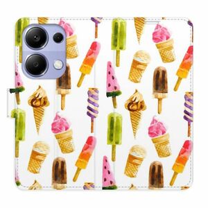 Flipové pouzdro iSaprio - Ice Cream Pattern - Xiaomi Redmi Note 13 Pro obraz