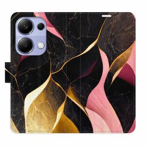 Flipové pouzdro iSaprio - Gold Pink Marble 02 - Xiaomi Redmi Note 13 Pro obraz