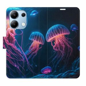 Flipové pouzdro iSaprio - Jellyfish - Xiaomi Redmi Note 13 obraz