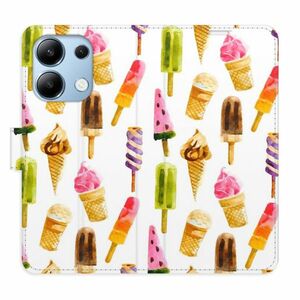 Flipové pouzdro iSaprio - Ice Cream Pattern - Xiaomi Redmi Note 13 obraz