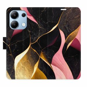 Flipové pouzdro iSaprio - Gold Pink Marble 02 - Xiaomi Redmi Note 13 obraz