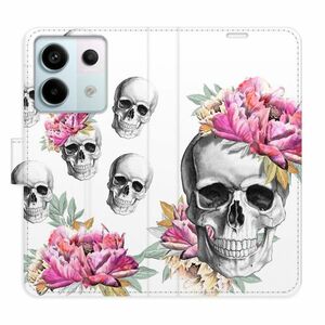 Flipové pouzdro iSaprio - Crazy Skull - Xiaomi Redmi Note 13 Pro+ 5G obraz