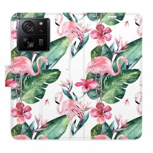 Flipové pouzdro iSaprio - Flamingos Pattern - Xiaomi 13T / 13T Pro obraz