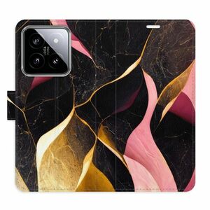 Flipové pouzdro iSaprio - Gold Pink Marble 02 - Xiaomi 14 obraz