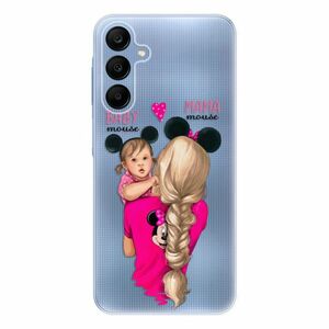 Odolné silikonové pouzdro iSaprio - Mama Mouse Blond and Girl - Samsung Galaxy A25 5G obraz