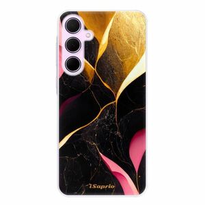 Odolné silikonové pouzdro iSaprio - Gold Pink Marble - Samsung Galaxy A35 5G obraz