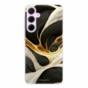 Odolné silikonové pouzdro iSaprio - Black and Gold - Samsung Galaxy A35 5G obraz