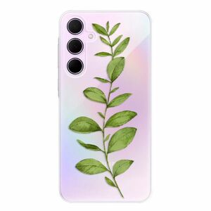 Odolné silikonové pouzdro iSaprio - Green Plant 01 - Samsung Galaxy A35 5G obraz