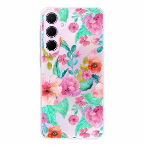 Odolné silikonové pouzdro iSaprio - Flower Pattern 01 - Samsung Galaxy A35 5G obraz