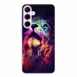 Odolné silikonové pouzdro iSaprio - Lion in Colors - Samsung Galaxy A35 5G obraz