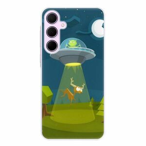 Odolné silikonové pouzdro iSaprio - Alien 01 - Samsung Galaxy A35 5G obraz