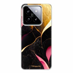 Odolné silikonové pouzdro iSaprio - Gold Pink Marble - Xiaomi 14 obraz