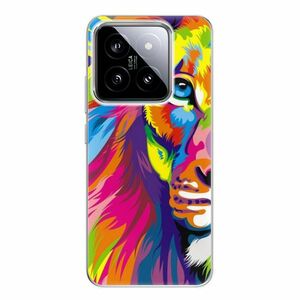 Odolné silikonové pouzdro iSaprio - Rainbow Lion - Xiaomi 14 obraz