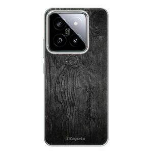 Odolné silikonové pouzdro iSaprio - Black Wood 13 - Xiaomi 14 obraz