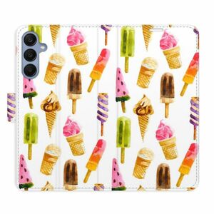 Flipové pouzdro iSaprio - Ice Cream Pattern - Samsung Galaxy A25 5G obraz