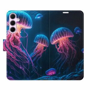 Flipové pouzdro iSaprio - Jellyfish - Samsung Galaxy A55 5G obraz