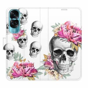 Flipové pouzdro iSaprio - Crazy Skull - Honor 90 Lite 5G obraz