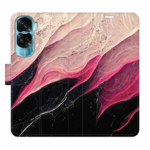 Flipové pouzdro iSaprio - BlackPink Marble - Honor 90 Lite 5G obraz